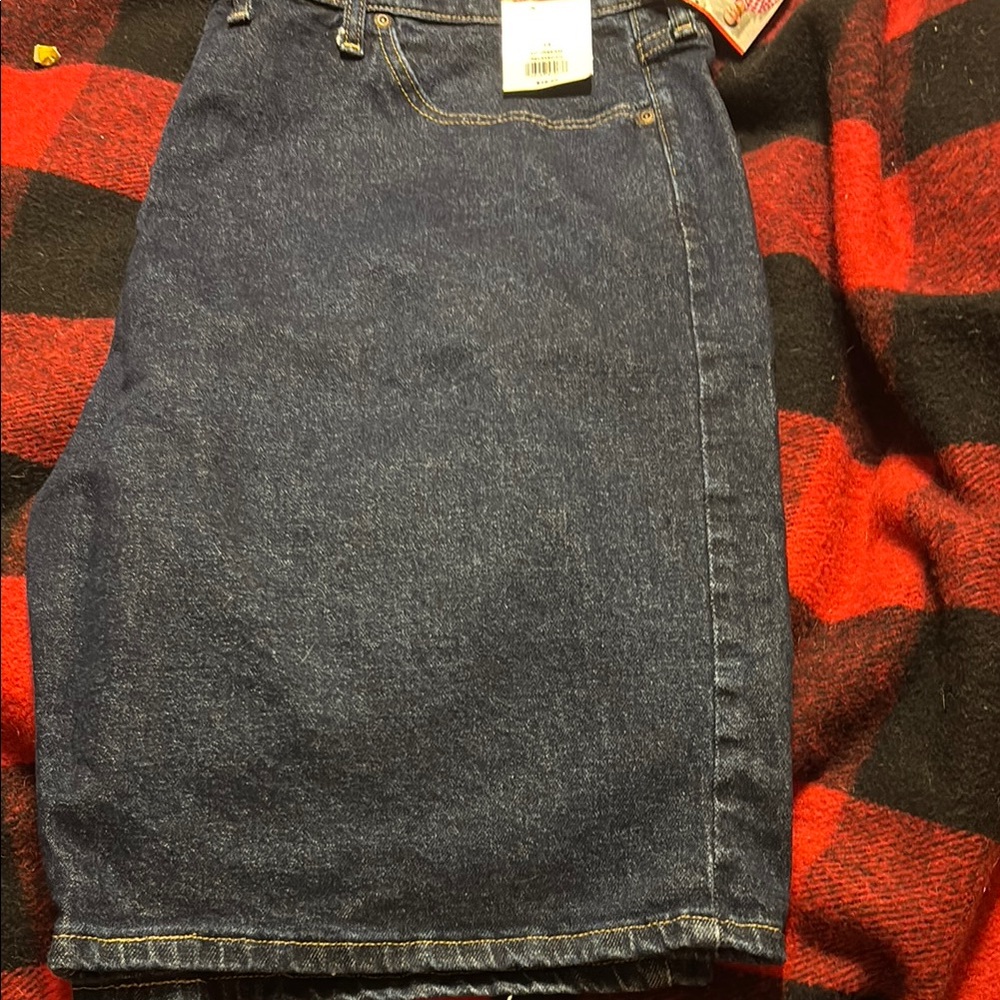 Dark Blue Denim Shorts 44